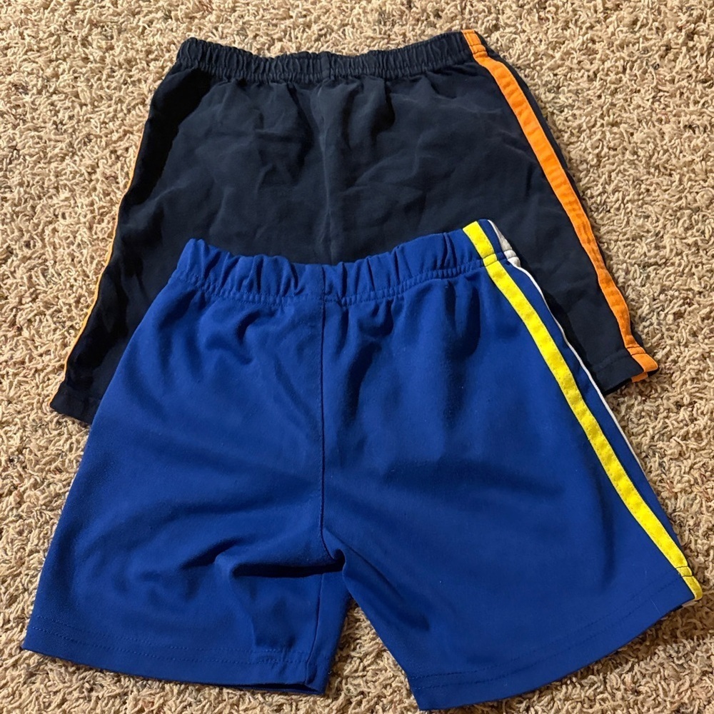 Kids Athletic Shorts Set of 2 - Boys 3T & 4T - Picture 2 of 6